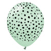 12 inch KALISAN SAFARI CHEETAH - MACARON GREEN - LA Balloons
