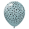 12 inch KALISAN SAFARI CHEETAH - STORM W/ BLACK INK - LA Balloons