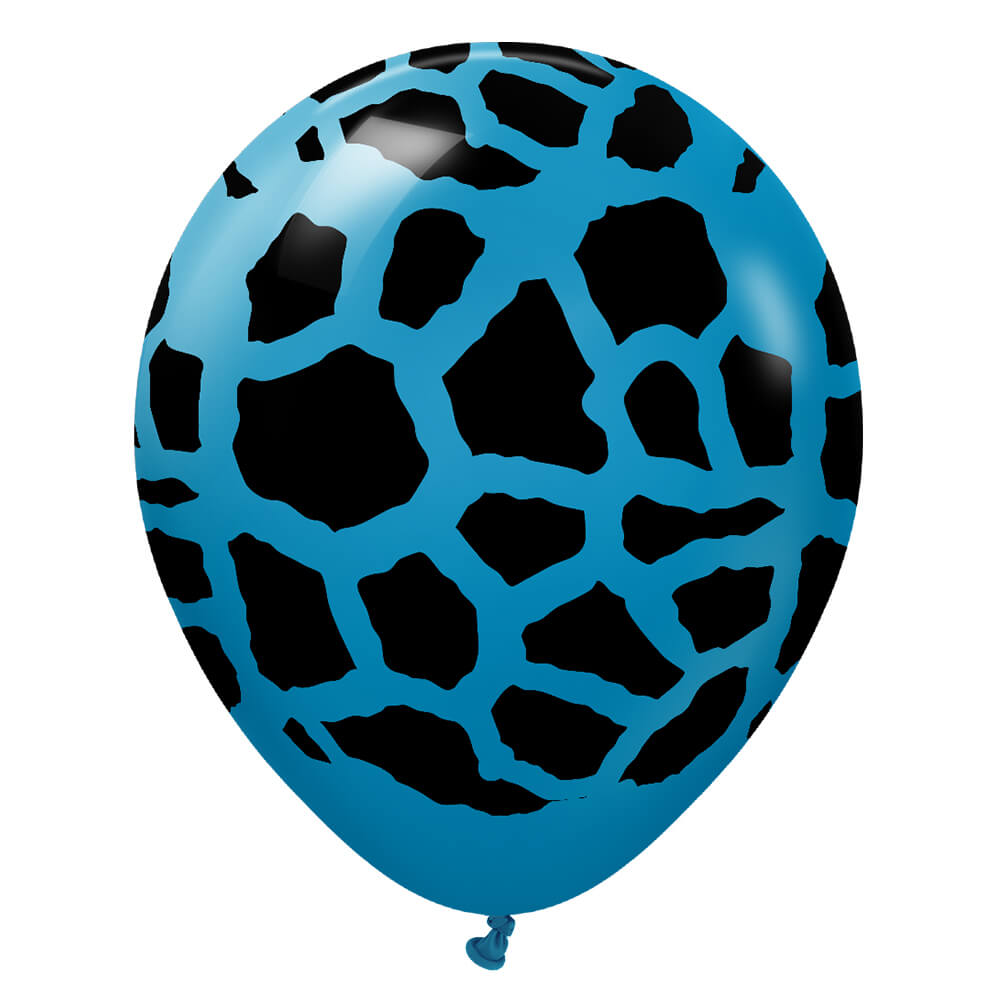 12 inch KALISAN SAFARI GIRAFFE - DEEP BLUE