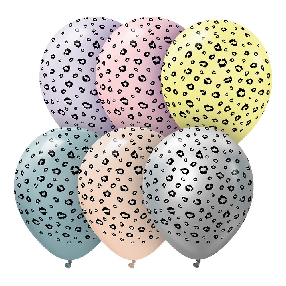 12 inch KALISAN SAFARI LEOPARD - ASSORTMENT (6 PK)
