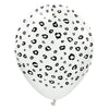 12 inch KALISAN SAFARI LEOPARD - WHITE - LA Balloons