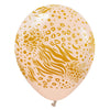 12 inch KALISAN SAFARI MUTANT - BLUSH W/ GOLD INK - LA Balloons
