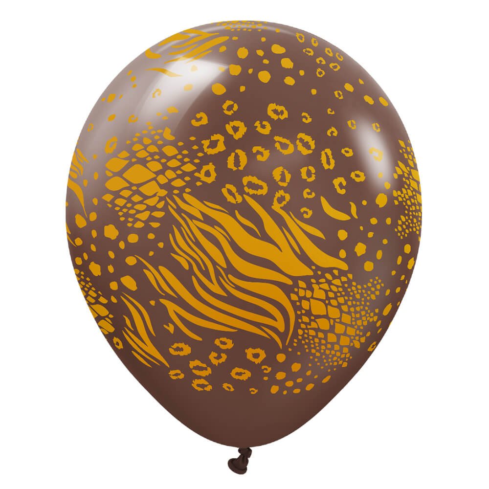 12 inch KALISAN SAFARI MUTANT - CHOCOLATE BROWN W/ GOLD INK