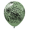 12 inch KALISAN SAFARI MUTANT - EUCALYPTUS W/ BLACK INK - LA Balloons