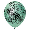 12 inch KALISAN SAFARI MUTANT - MIRROR GREEN W/ BLACK INK - LA Balloons