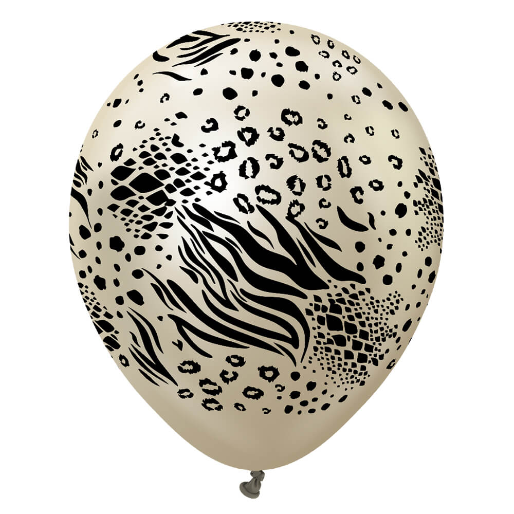 12 inch KALISAN SAFARI MUTANT - MIRROR WHITE GOLD W/ BLACK INK