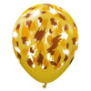 12 inch KALISAN SAFARI SAVANNA - MUSTARD - LA Balloons