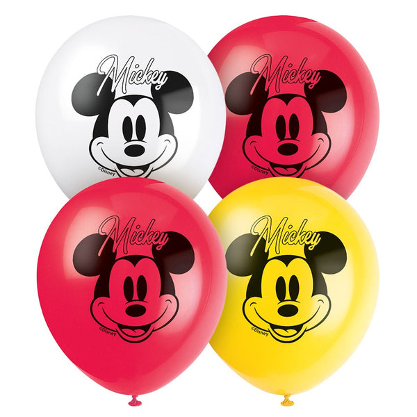 12 inch MICKEY MOUSE (8 PK) - LA Balloons