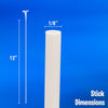 12 inch MICRO BALLOON CUPS & STICKS - LA Balloons
