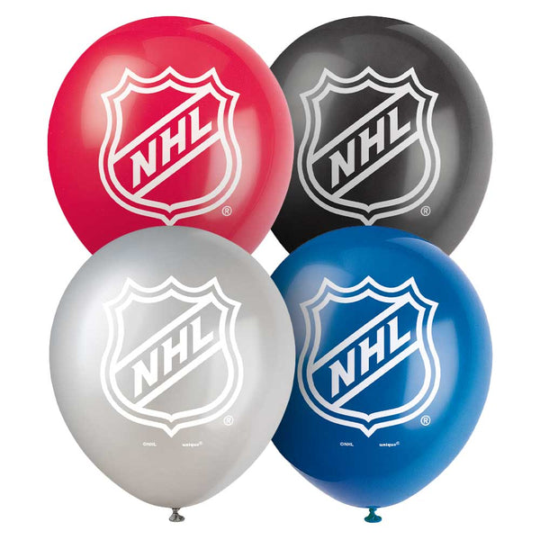 12 inch NHL HOCKEY (8 PK) - LA Balloons