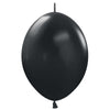 12 inch SEMPERTEX LINK - O - LOON - DELUXE BLACK - LA Balloons