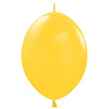 12 inch SEMPERTEX LINK - O - LOON DELUXE HONEY YELLOW - LA Balloons