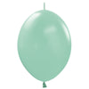 12 inch SEMPERTEX LINK - O - LOON PASTEL DUSK GREEN TEA - LA Balloons
