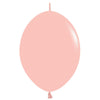 12 inch SEMPERTEX LINK - O - LOON - PASTEL MATTE MELON - LA Balloons