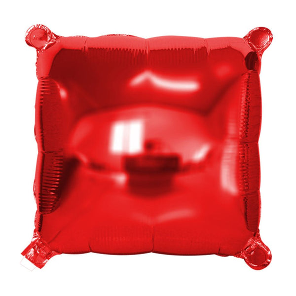 12 inch SQUARE DECO WALL PANEL - RED - LA Balloons