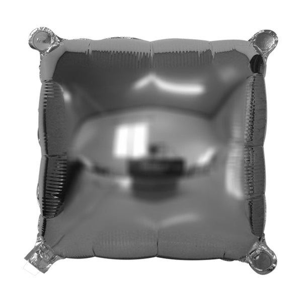 12 inch SQUARE DECO WALL PANEL - SILVER - LA Balloons