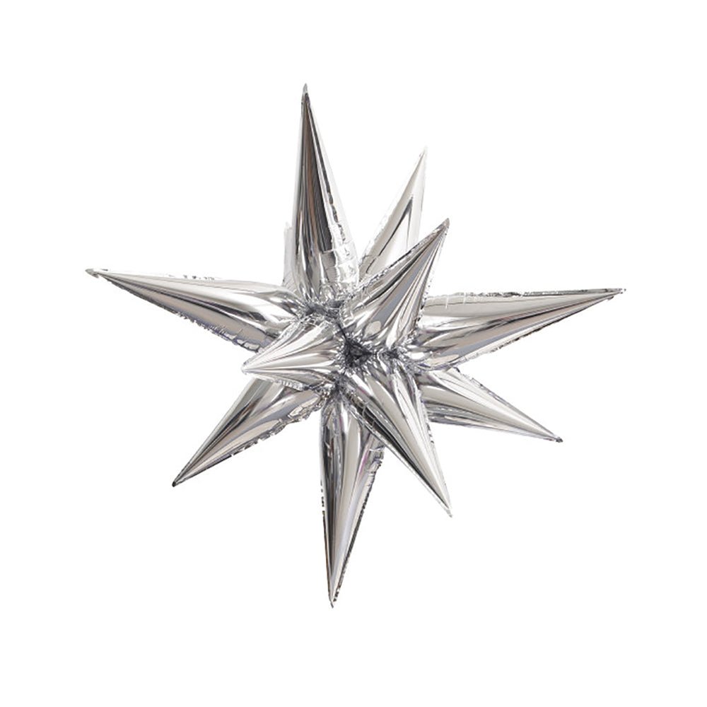 12 POINT JUMBO STAR-BURST - SILVER (AIR-FILL ONLY)
