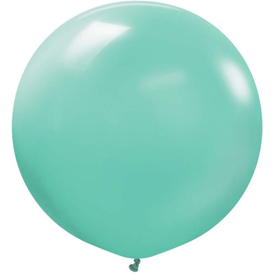 Kalisan 24 inch KALISAN STANDARD SEA GREEN Latex Balloons 12423306-KL