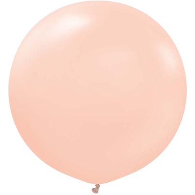 Kalisan 24 inch KALISAN PASTEL MATTE MACARON SALMON Latex Balloons 12430066-KL