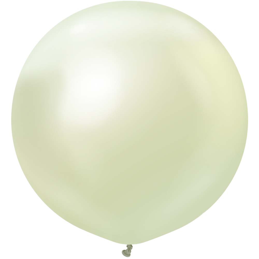 Kalisan 24 inch KALISAN MIRROR GREEN GOLD Latex Balloons 12450126-KL