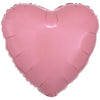 17 inch HEART - METALLIC PINK