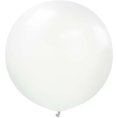 Kalisan 36 inch KALISAN STANDARD WHITE Latex Balloons 13623126-KL
