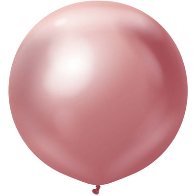 Kalisan 36 inch KALISAN MIRROR PINK Latex Balloons 13650036-KL