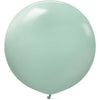 Kalisan 36 inch KALISAN RETRO WINTER GREEN Latex Balloons 13680076-KL