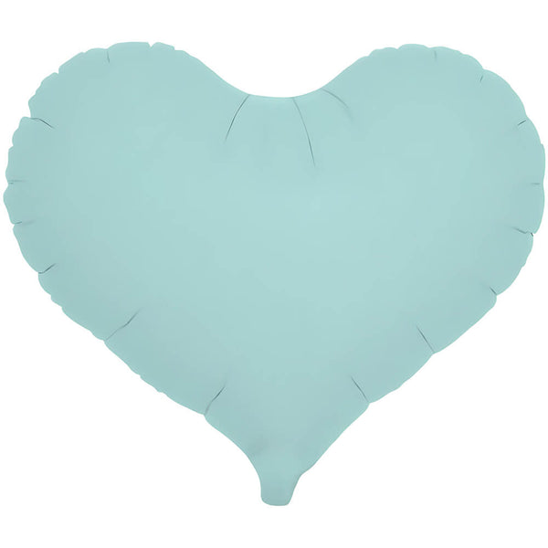 14 inch JELLY HEART - PASTEL BLUE - LA Balloons