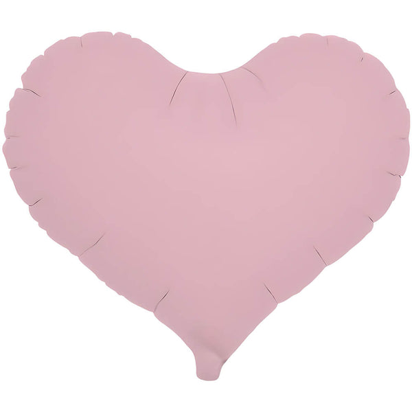 14 inch JELLY HEART - PASTEL PINK - LA Balloons