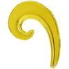 14 inch KURLY WAVE - GOLD - LA Balloons