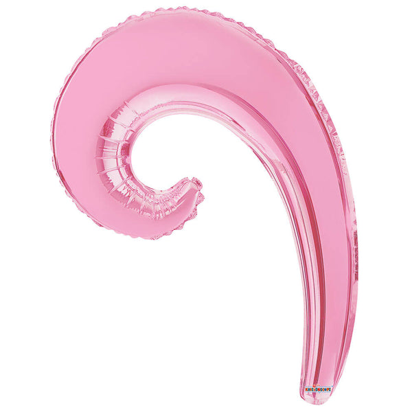 14 inch KURLY WAVE - PINK - LA Balloons