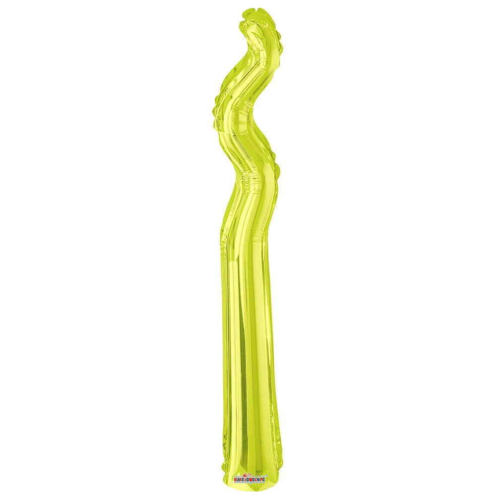14 inch KURLY ZIG ZAG - KIWI (AIR-FILL ONLY)
