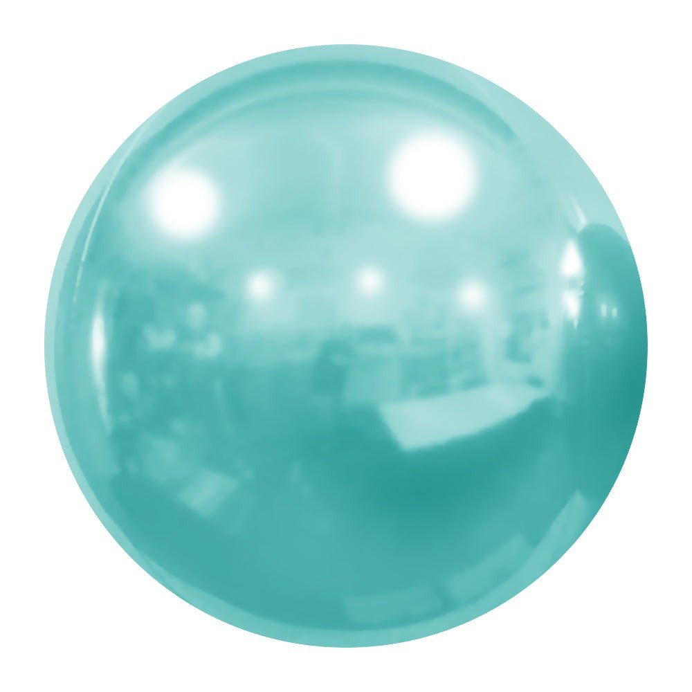 16 inch MIRROR BALLOON - LIGHT BLUE