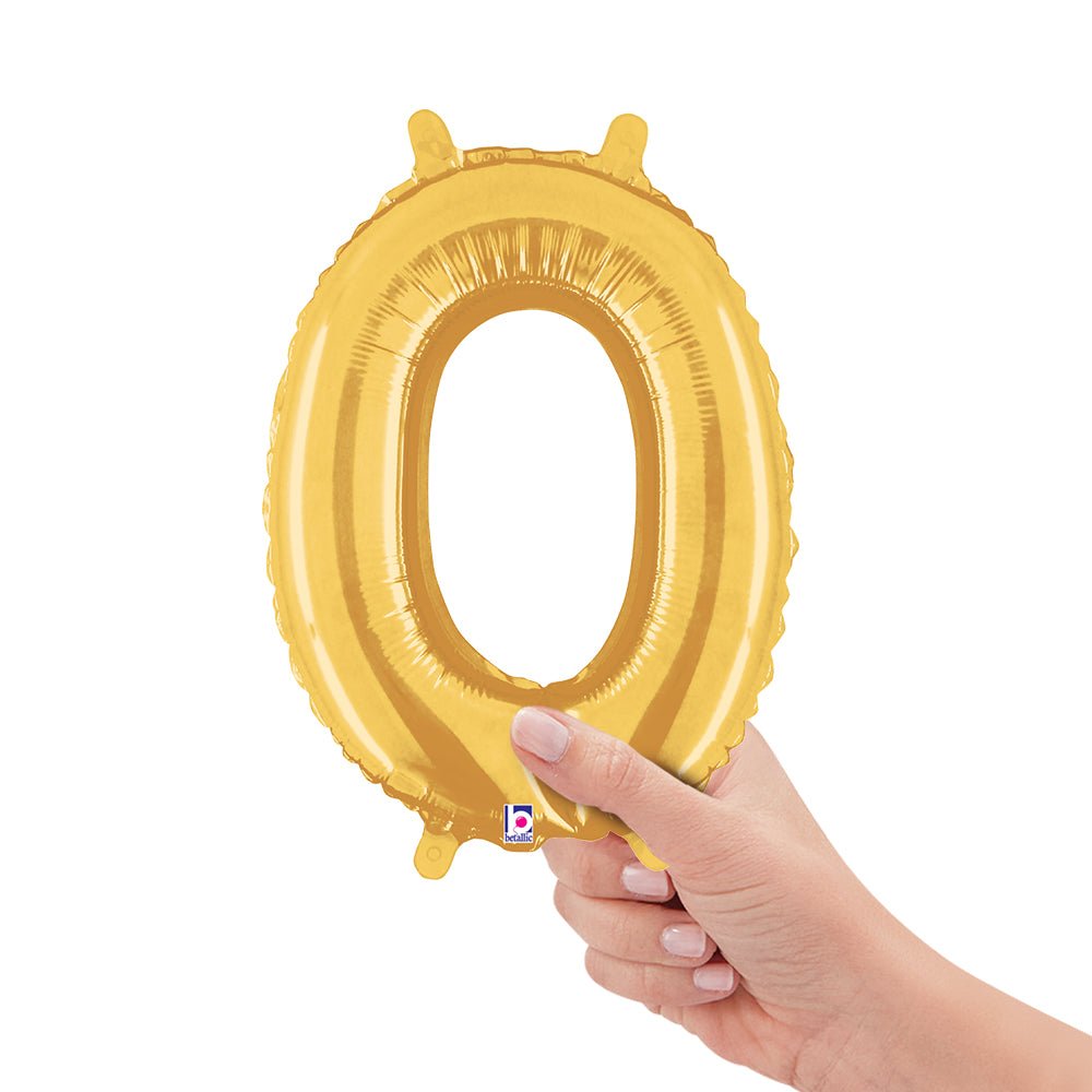 14 inch NUMBER 0 - GOLD MEGALOON