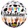 21 inch MIGHTY GRADUATION TOSSED CAPS