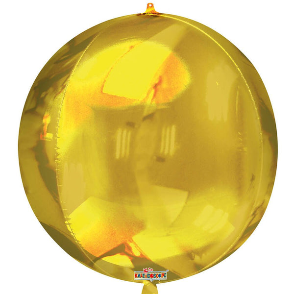 15 inch GOLD SPHERE - LA Balloons