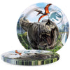 Unique 9 inch JURASSIC WORLD REBIRTH ROUND DINNER PLATES (8 PK) Plates 15428-UN