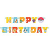 6.25 foot POKEMON JOINTED HAPPY BIRTHDAY BANNER