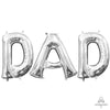 16 inch DAD - ANAGRAM LETTERS KIT (AIR - FILL ONLY) - LA Balloons