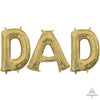 16 inch DAD - ANAGRAM LETTERS KIT (AIR - FILL ONLY) - LA Balloons