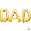 16 inch DAD - ANAGRAM LETTERS KIT (AIR - FILL ONLY) - LA Balloons
