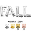 16 inch FALL - ANAGRAM LETTERS KIT (AIR - FILL ONLY) - LA Balloons