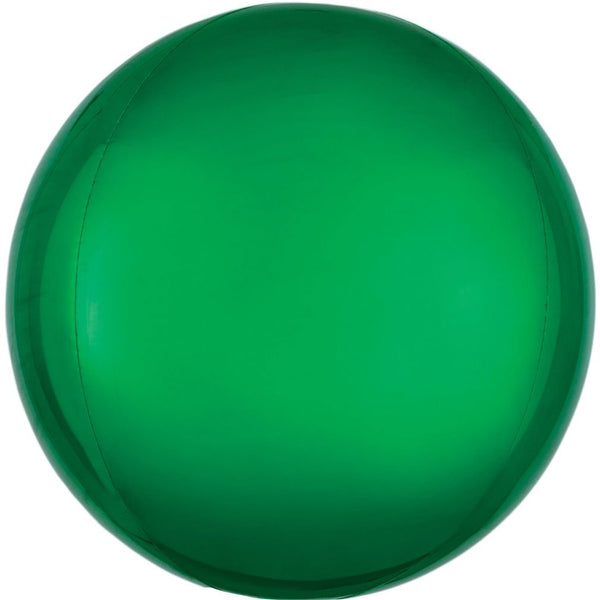 16 inch GREEN ORBZ - LA Balloons