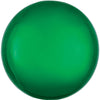 16 inch GREEN ORBZ - LA Balloons