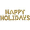16 inch HAPPY HOLIDAYS - ANAGRAM LETTERS KIT (AIR - FILL ONLY) - LA Balloons