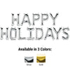 16 inch HAPPY HOLIDAYS - NORTHSTAR LETTERS KIT (AIR - FILL ONLY) - LA Balloons