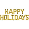 16 inch HAPPY HOLIDAYS - NORTHSTAR LETTERS KIT (AIR - FILL ONLY) - LA Balloons