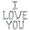 16 inch I LOVE YOU - NORTHSTAR LETTERS KIT (AIR - FILL ONLY) - LA Balloons