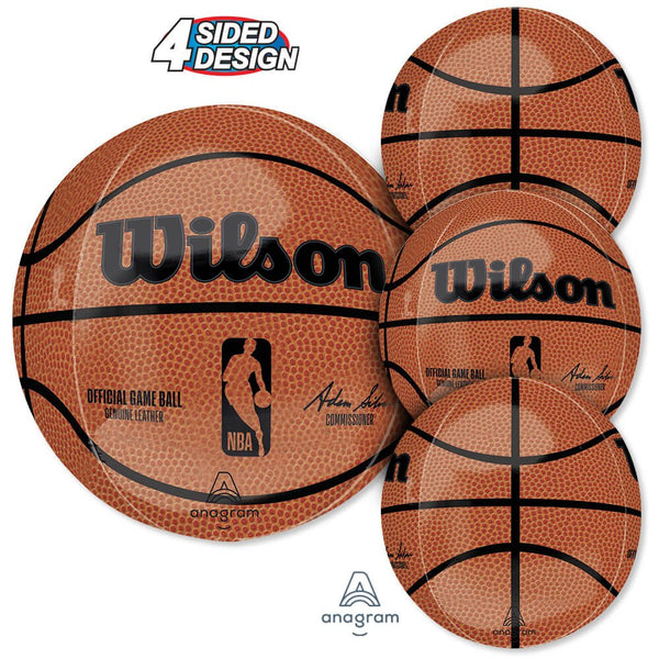 16 inch NBA WILSON BASKETBALL ORBZ - LA Balloons